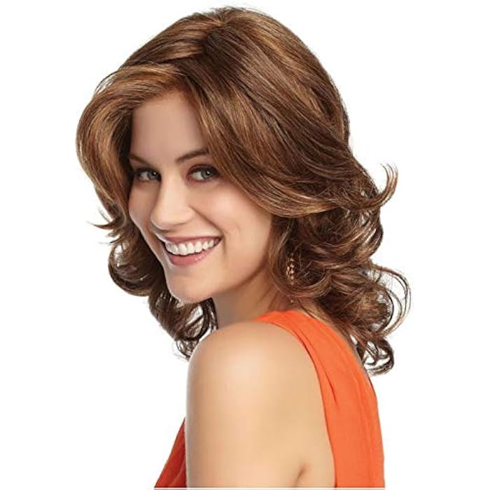 DILLARDS Fashion Fluffy Short Curly Wigs (Can Be Permed And Straightened) Cb06 - Image 1